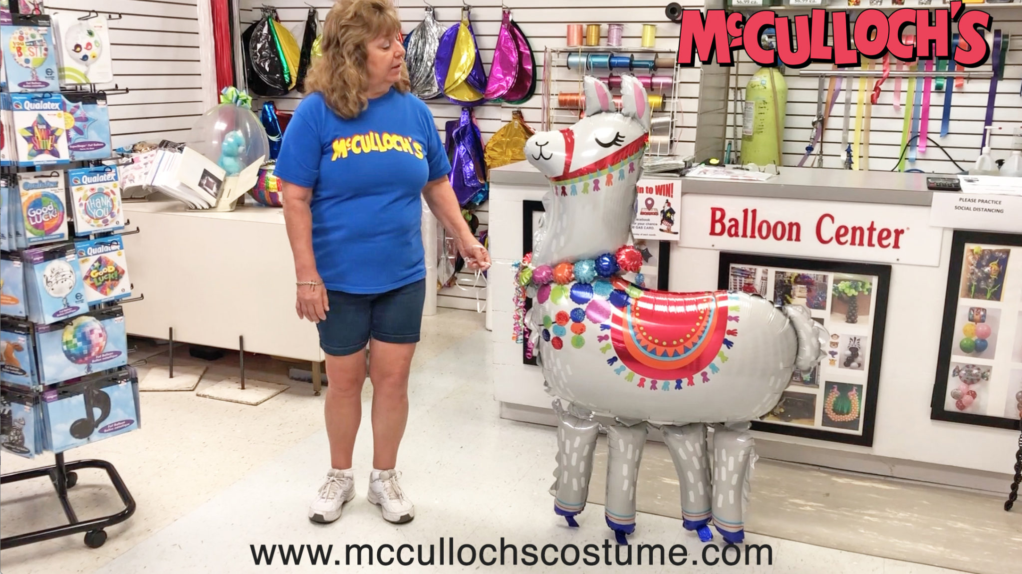 Airwalker Balloons in London McCullochs Costume and Party SupplyMcCullochs Costume and Party