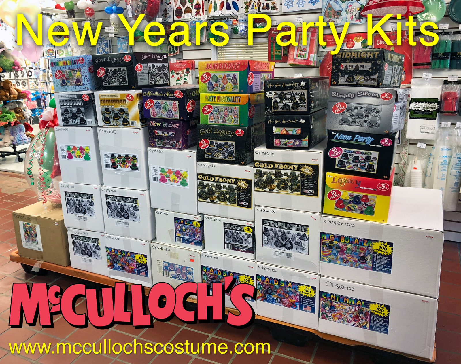 New Years' Activities in London McCullochs Costume and Party