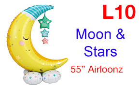 Airloonz Moon and Stars Balloon London Ontario