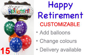 Retirement Balloon Arrangement London Ontario