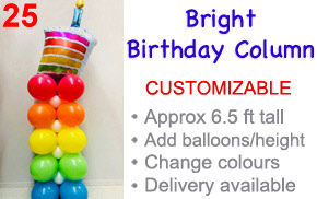 Balloon Arrangment for Birthdays in London Ontario