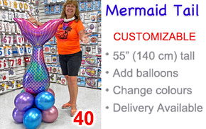 Mermaid Tail Balloon London Ontario