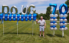 Birthday Party Balloon Decorating