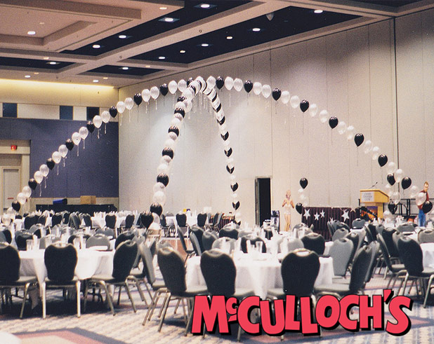 Dance Floor Balloon arch in London Ontario