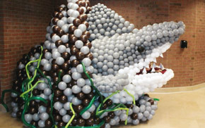 Great White Shark Balloon Sculpture