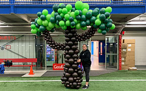 Large Balloon Tree Sculpture