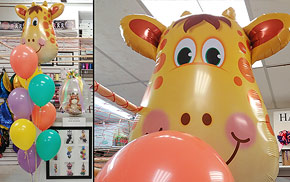 Giraffe Balloon in London Ontario 