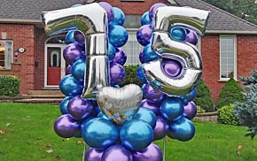 Wedding Anniversary Balloons in London Ontario 