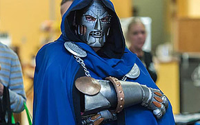 London Ontario Dr Doom Cosplayer