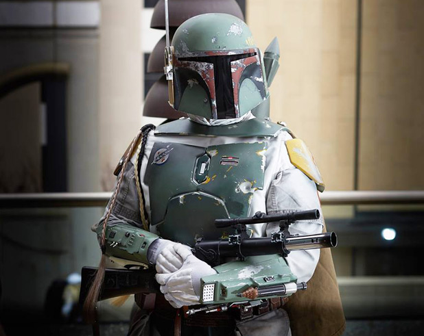 Boba Fett Cosplayer London Ontario