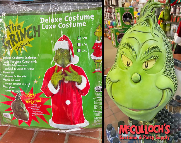 Grinch costumes in London Ontario