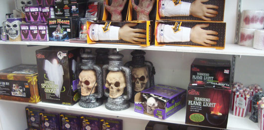 halloween props and decorations in london