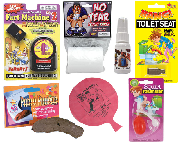 Toilet Joke gifts in london